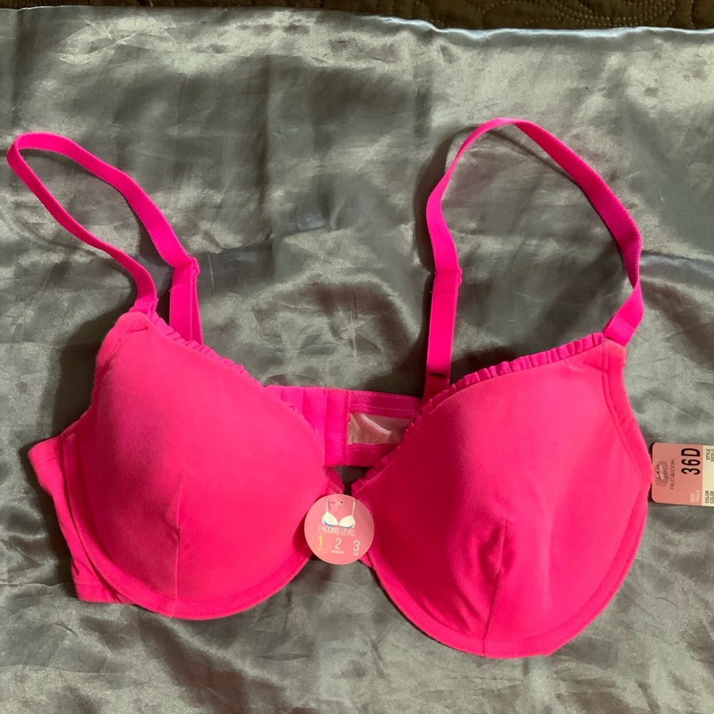 NWT hot pink bra